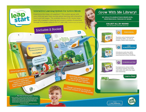 Leapfrog - Paquete De Aprendizaje Inicial De Éxito, Color . Color Verde