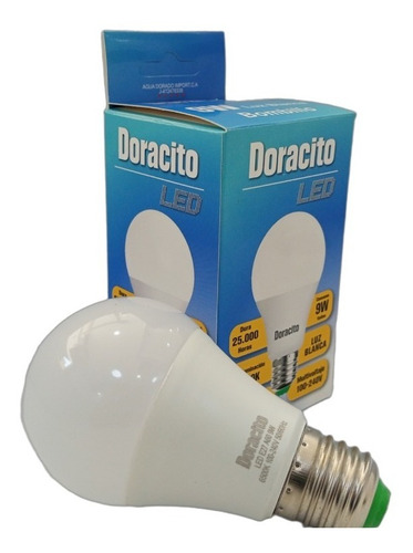 Bombillo Led 9w Doracito Rosca E27