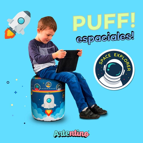 Imagen 4 de 10 de Fiaca Silla Sillón Banco Almohadón Niños Infantil Nene Nena