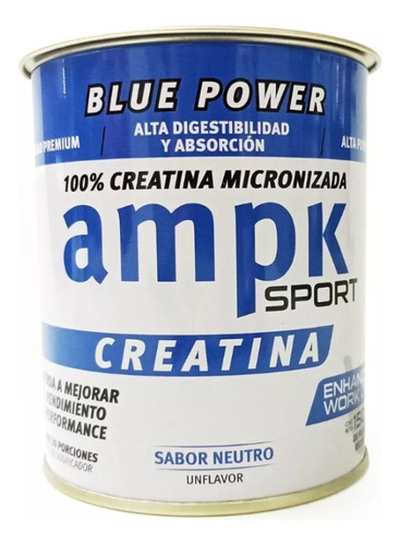 Creatina Ampk Sports Recuperacion Rendimiento Deporte. Stock