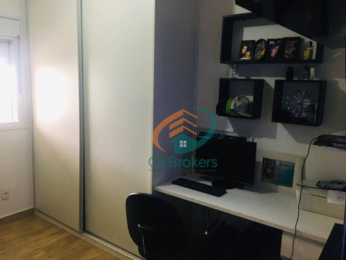 Apartamento Garden Com 3 Dormitórios À Venda, 161 M² Por R$ 790.000,00 - Vila Augusta - Guarulhos/sp - Gd0005