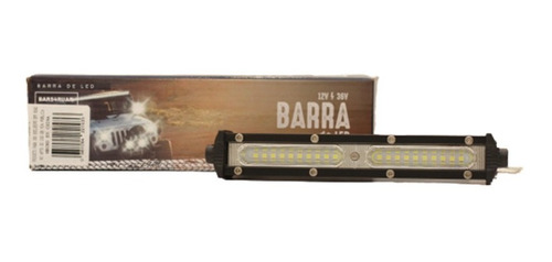 Barra 20 Led Ultra Slim 54w Epistar 18cm Blanca 12v 24v
