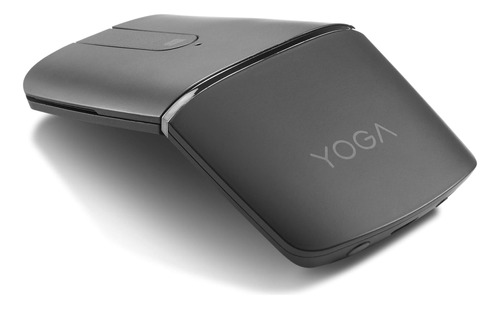 Lenovo Yoga Mouse, Negro, Ultradelgado De 13,5 Mm, Bisagra G