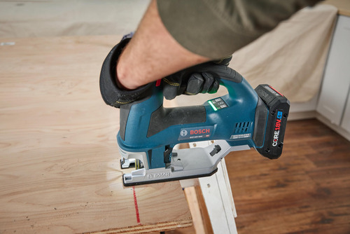 Sierra Caladora Bosch Gst18v-60cn De 18 V Conectada Sin Esco