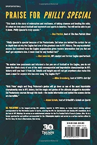 Philly Special The Inside Story Of How The Philadelphia Eag, De Paolantonio, Sal. Editorial Triumph Books, Tapa Blanda En Inglés, 2019