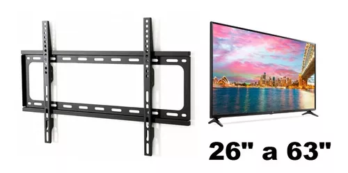 Soporte De Pared Tv 26” – 63” Soporta Hasta 50 Kg Lcd Led – Novicompu  Mayoristas