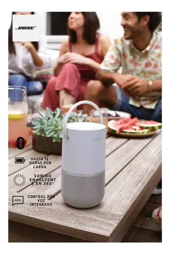 Parlante Portable Bose Home Smart Speaker Single Plata
