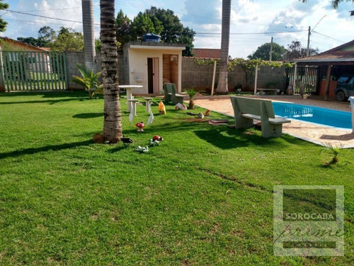Imagem 2 de 11 de Chácara Com 4 Dormitórios À Venda, 1000 M² Por R$ 700.000 - Condomínio Bosque Dos Eucaliptos - Araçoiaba Da Serra/sp - Ch0018