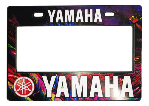Porta Placa Para Moto Yamaha Colores Premium