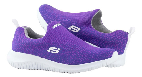 Imagen 1 de 9 de Tenis Deportivo Ajuste Elastico Comodo Suela Liviana 110