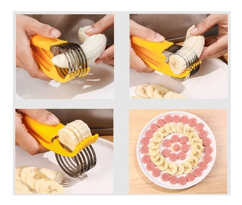 Imagen 5 de 5 de Cortador Rebanador De Frutas Y Vegetales Multiusos