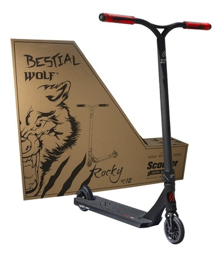 Scooter Pro Bestial Wolf Rocky R12 ¡freestyle Trucos! Mint