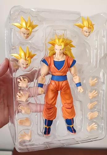 Action Figure Dragon Ball Z Goku Super Sayajin 3 Ssj3 Bandai