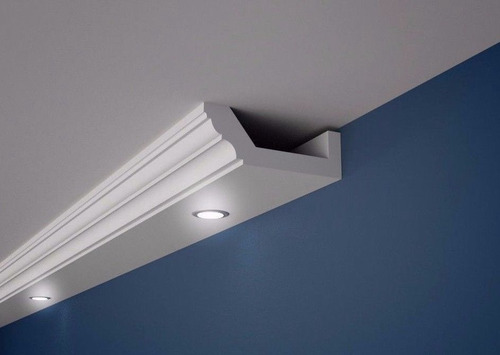 18 Metros Molduras Unicel Corte Led Luz Indirecta Especiales Ll7