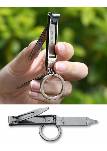 Imagen 4 de 4 de Corta Uñas Victorinox C/anilla Y Funda
