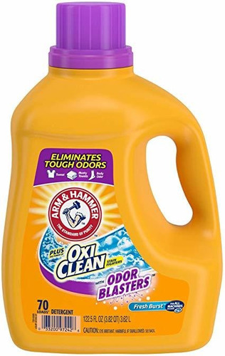 Arm & Hammer Plus Oxiclean Olor Blasters Detergente De Lavan