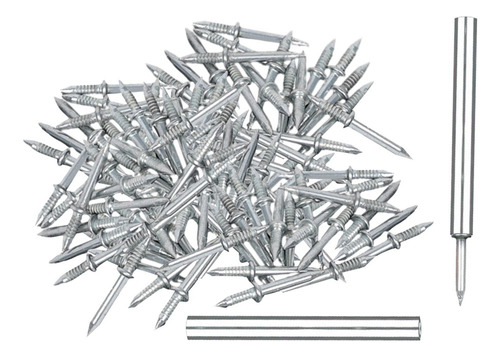 300 Pieces Double Head Skirting Thread Nail Screws 2024