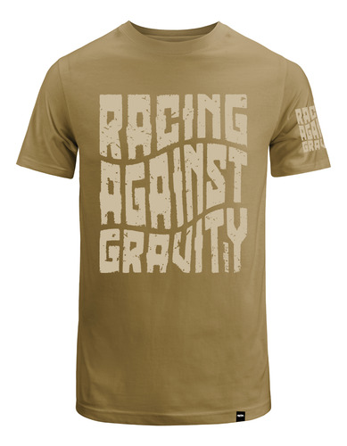 Remera Algodon Radikal Gravity Beige