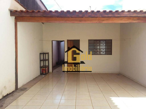 Casa Com 2 Dormitórios À Venda, 80 M² Por R$ 200.000,00 - Recreio Anhangüera - Ribeirão Preto/sp - Ca0165