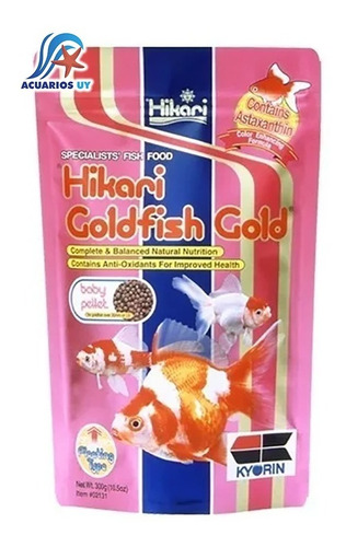 Alimento Comida Peces Agua Fría. Hikari Gold Baby 300g