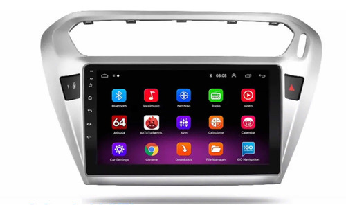 Navegación Pantalla Android Peugeot 301 Citroen Elysee