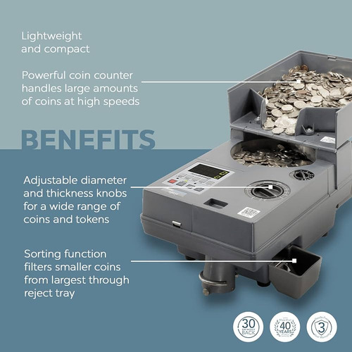 Ab610 Accubanker Contador De Monedas