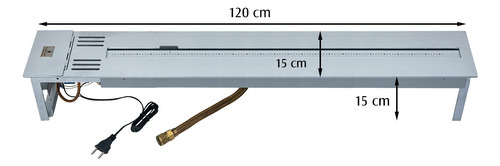 Lareira A Gás Modelo Bella Linha Clássica De 120cm
