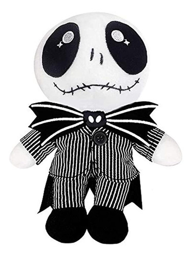 Peluche Diseño Jack Skellington, Negro-blanco, Originalidad