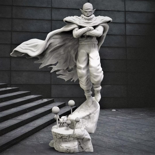 Dragon Ball The Gran Piccolo Stl Obj Impresión 3d