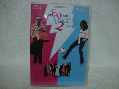 Dvd Original Se Eu Fosse Você 2 (Usado)