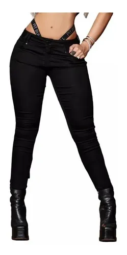 Cal a Jogger Anitta Pit Bull Jeans Ref 66106 Parcelamento sem juros