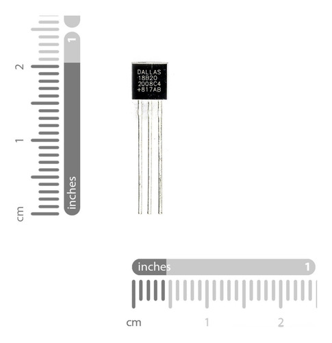 Sensor De Temperatura Digital Ds18b20 To-92