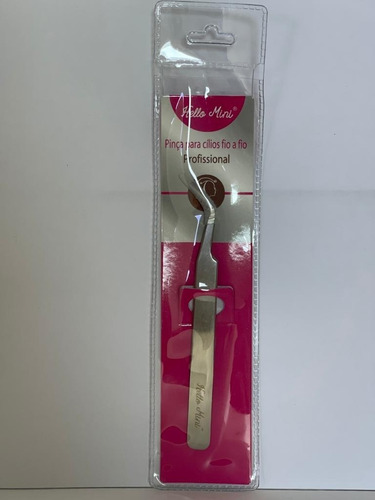 Pinça Para Cílios Fio A Fio Curvada Hello Mini Px363
