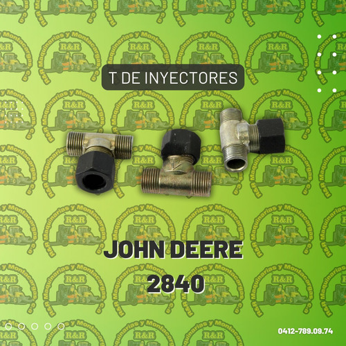 T De Inyectores John Deere 2840