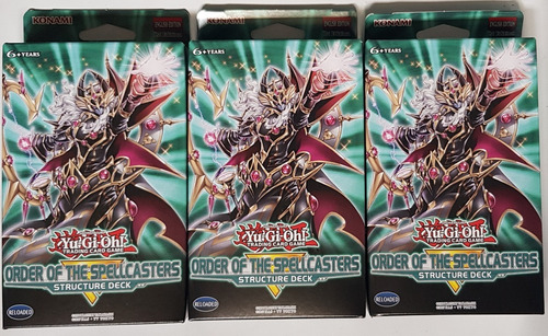 Yugioh! Yu-gi-oh! 3 Decks Order Of The Spellcasters Nuevos!!