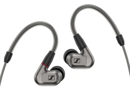 Audífonos Sennheiser IE 600 In Ear Con Cable  Hi-fi Color Gris