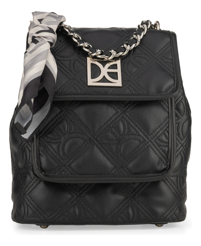Bolsa Backpack Cloe Natfil Mediano Color Negro