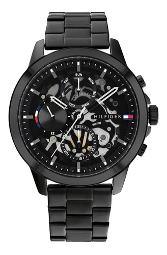 Reloj Tommy Hilfiger Th1710478 Hombre Acero Negro Multi Cla