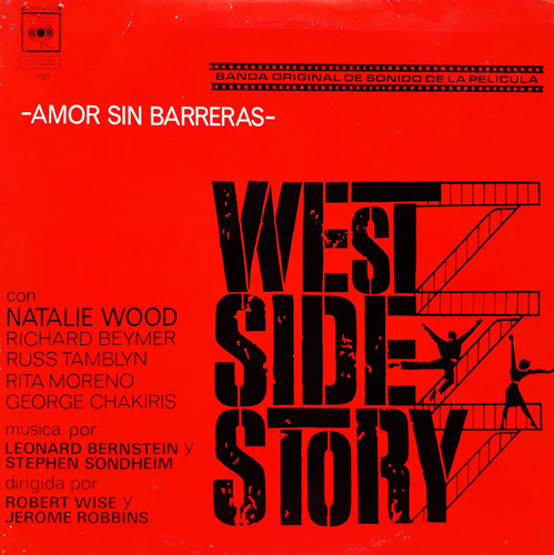 Leonard Bernstein, Stephen Sondheim - Amor Sin Barreras R Lp
