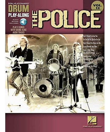 The Police Batterie +cd: Drum Play-along Volume 12 (drum Pla