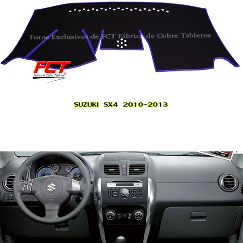 Cubre Tablero - Suzuki Sx4 - 2010 2011 2012 2013  Fct®