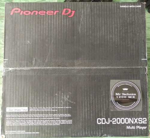 Pioneer Cdj 2000 Nexus 2 Cdj-2000nxs2 Nuevo Rekordbox Dj