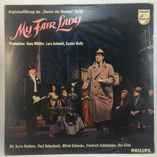My Fair Lady- Teatro - Aleman - Soundtrack Vinilo Lp
