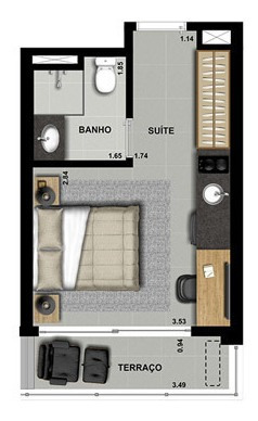 Imagem 13 de 14 de Apartamento À Venda No Bairro Consolação - São Paulo/sp - O-4196-11218