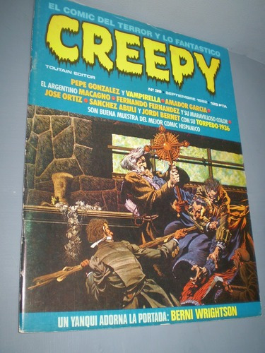 Creepy Nº 39 Comic Terror 1982 Toutain Historieta Vampirell