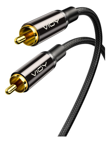 Vioy Cable De Audio Digital Coaxial (3.3 Pies), [chapado En