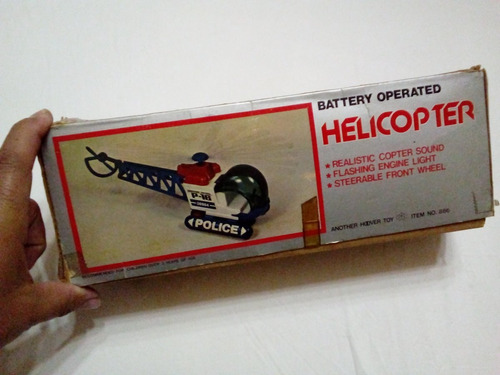 Antiguo Helicoptero Decada Del 70/80 Made In Thailand