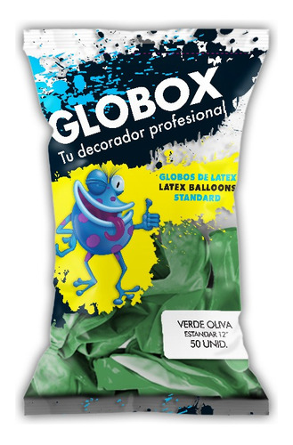 Globox Standard 12 Pul. Verde Oliva X 50 Un