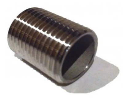 Conexión Niple Acero Inoxidable C.c. T304 Sch 40 1/2 X R.c.