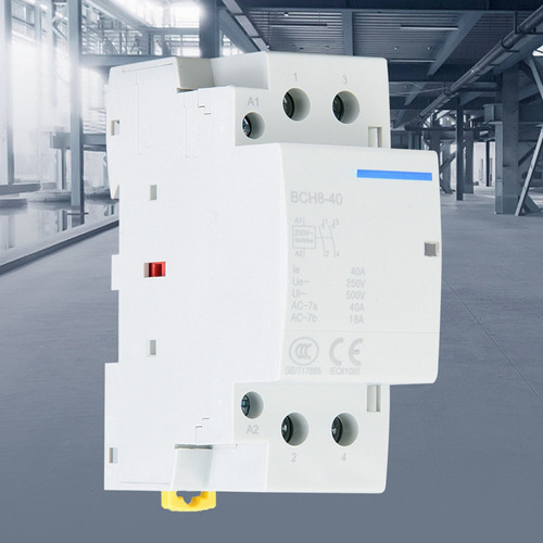Contactor De Corriente Alterna Para Hogar Riel Din, 2 V, 50/